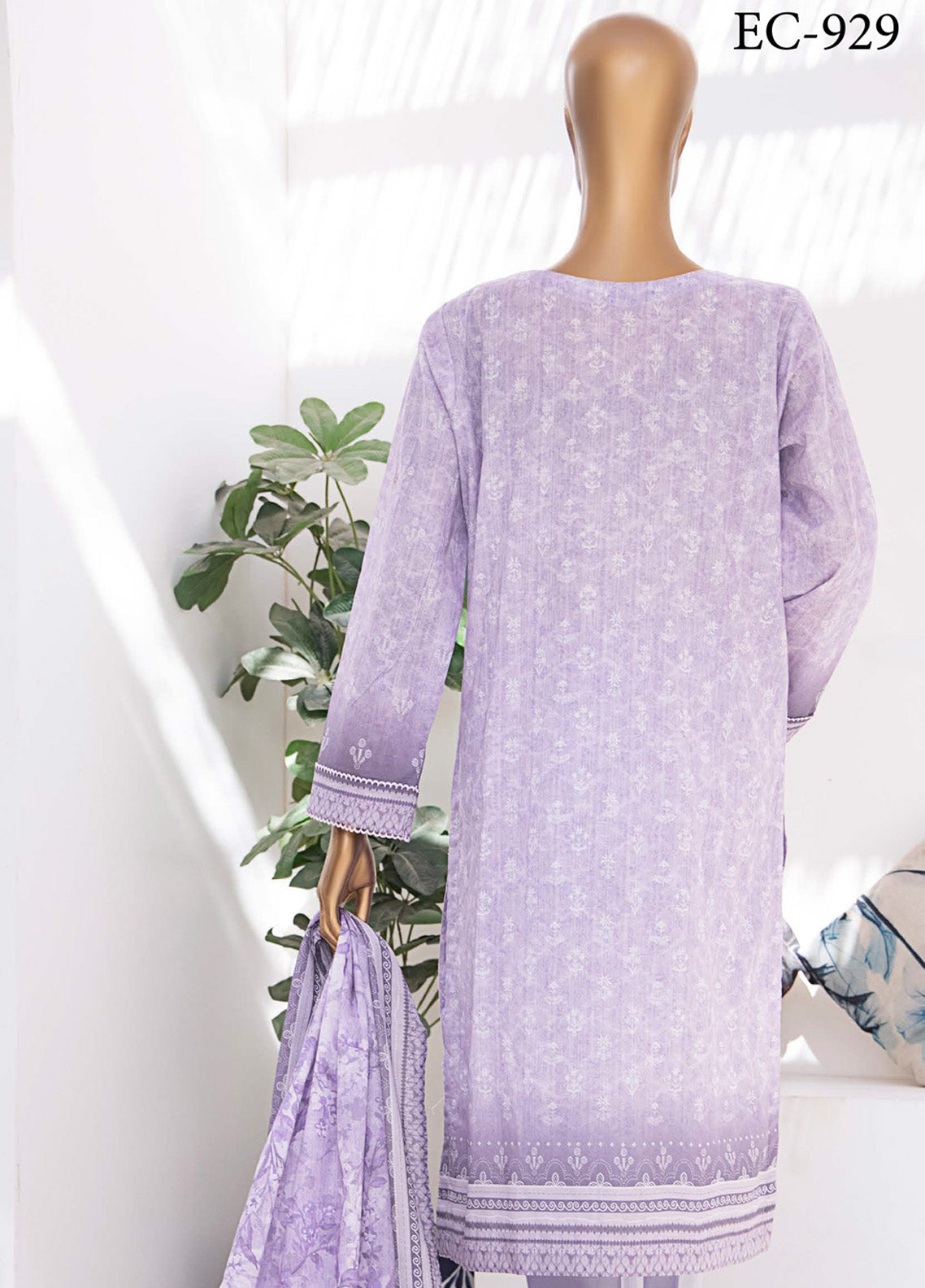 Elegant By HZ Textile Embroidered Lawn 3 Piece Unstitched Suit HZ25EE EC-929 Elegant By HZ Textile Embroidered Lawn 3 Piece Unstitched Suit HZ25EE EC-929