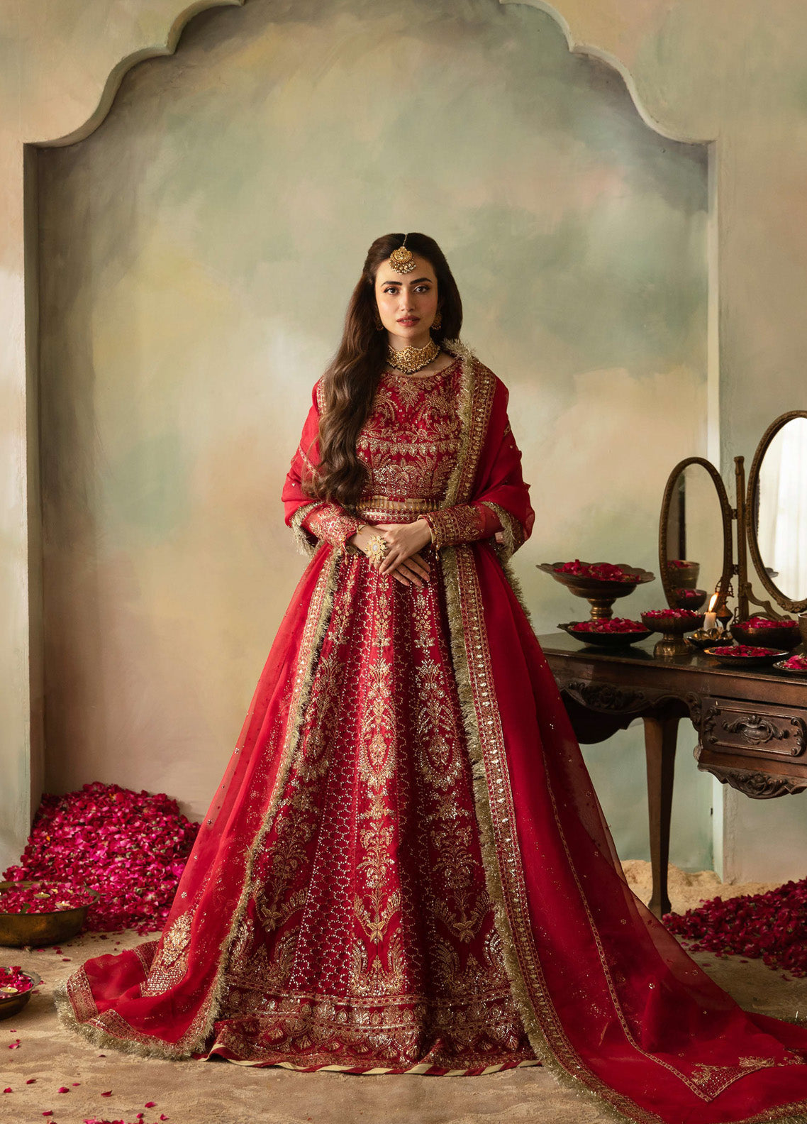 Elena By Saad Shaikh Embroidered Organza 3 Piece Unstitched Suit SSK24EW D-CERISE Elena By Saad Shaikh Embroidered Organza 3 Piece Unstitched Suit SSK24EW D-CERISE