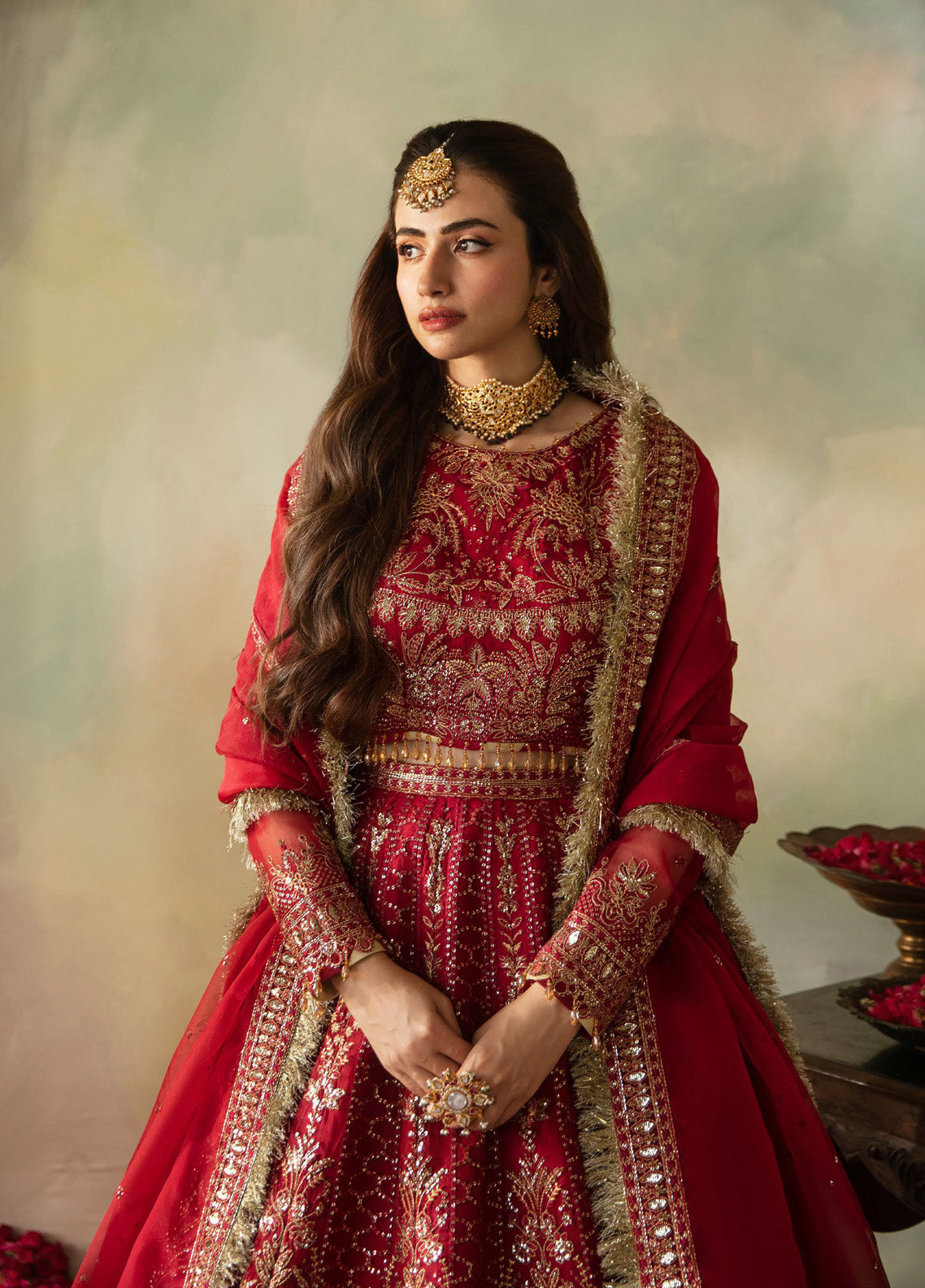 Elena By Saad Shaikh Embroidered Organza 3 Piece Unstitched Suit SSK24EW D-CERISE Elena By Saad Shaikh Embroidered Organza 3 Piece Unstitched Suit SSK24EW D-CERISE