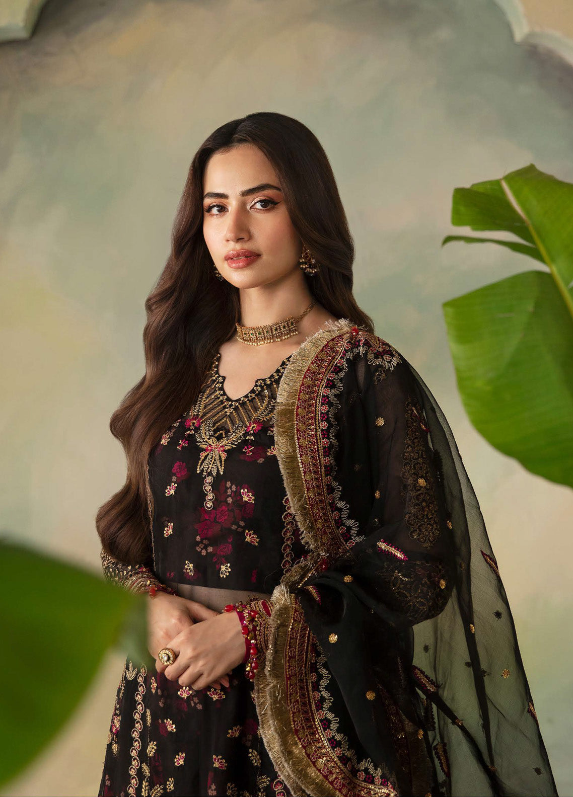 Elena By Saad Shaikh Embroidered Organza 3 Piece Unstitched Suit SSK24EW D-KOHINOOR Elena By Saad Shaikh Embroidered Organza 3 Piece Unstitched Suit SSK24EW D-KOHINOOR