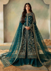 Elena By Saad Shaikh Embroidered Organza 3 Piece Unstitched Suit SSK24EW D-SORAYA