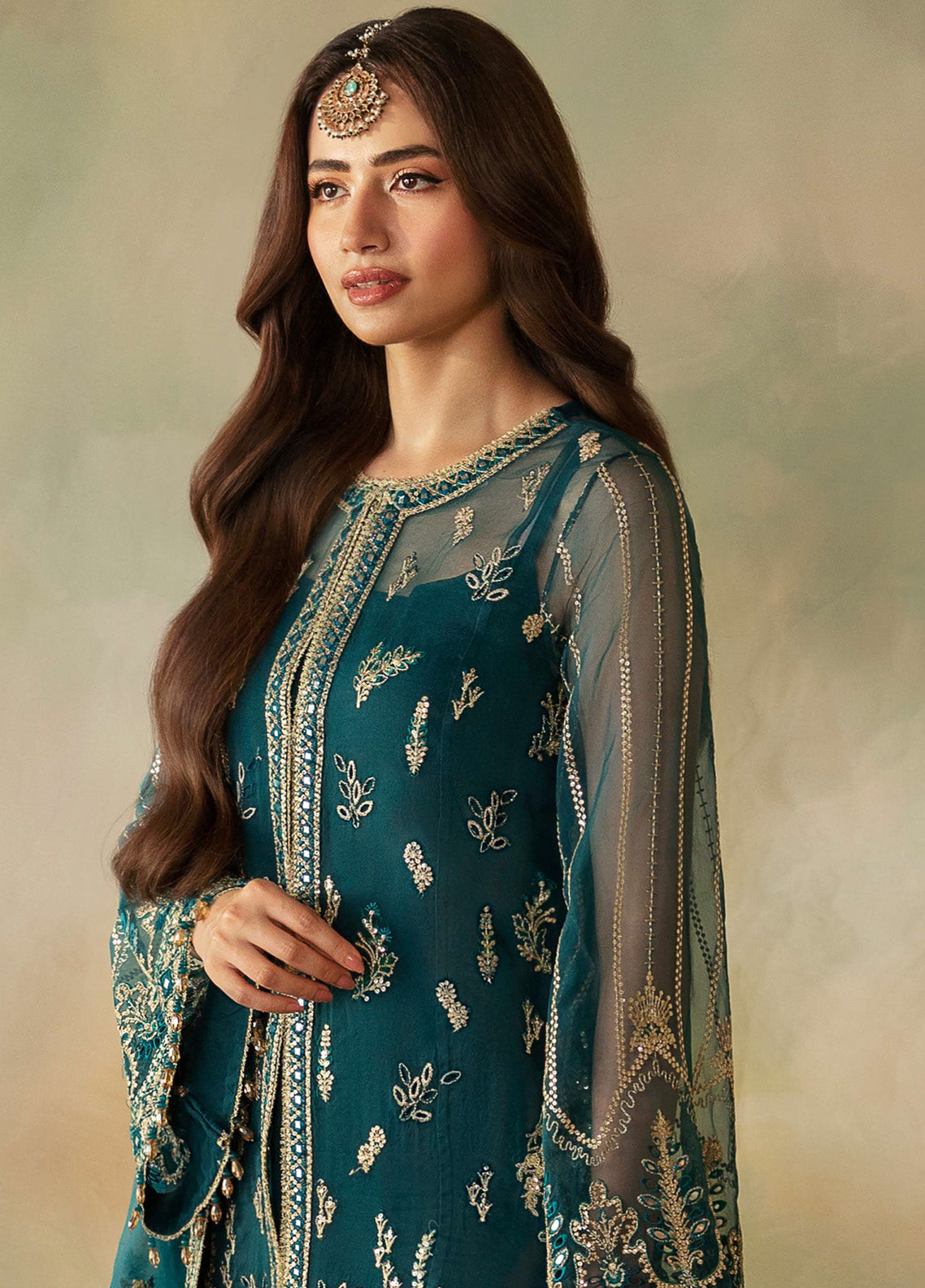 Elena By Saad Shaikh Embroidered Organza 3 Piece Unstitched Suit SSK24EW D-SORAYA Elena By Saad Shaikh Embroidered Organza 3 Piece Unstitched Suit SSK24EW D-SORAYA