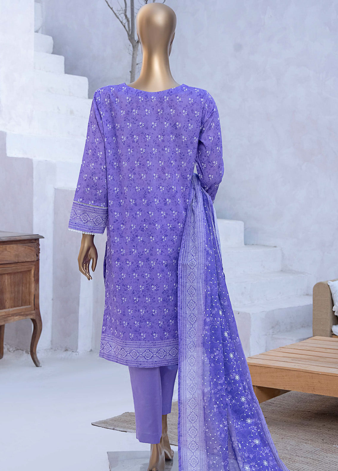 Elite By HZ Textile Chikankari Lawn 3 Piece Unstitched Suit HZ25E D-241A Elite By HZ Textile Chikankari Lawn 3 Piece Unstitched Suit HZ25E D-241A