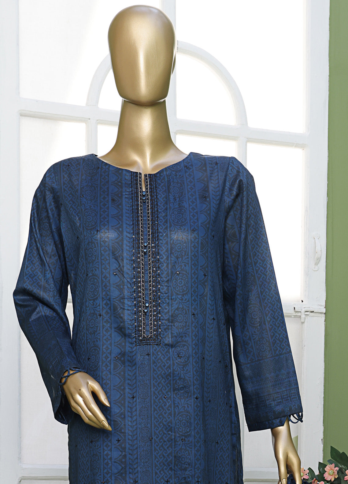 Elite By HZ Textile Embroidered Lawn 3 Piece Unstitched Suit HZ25E EC-216 Elite By HZ Textile Embroidered Lawn 3 Piece Unstitched Suit HZ25E EC-216