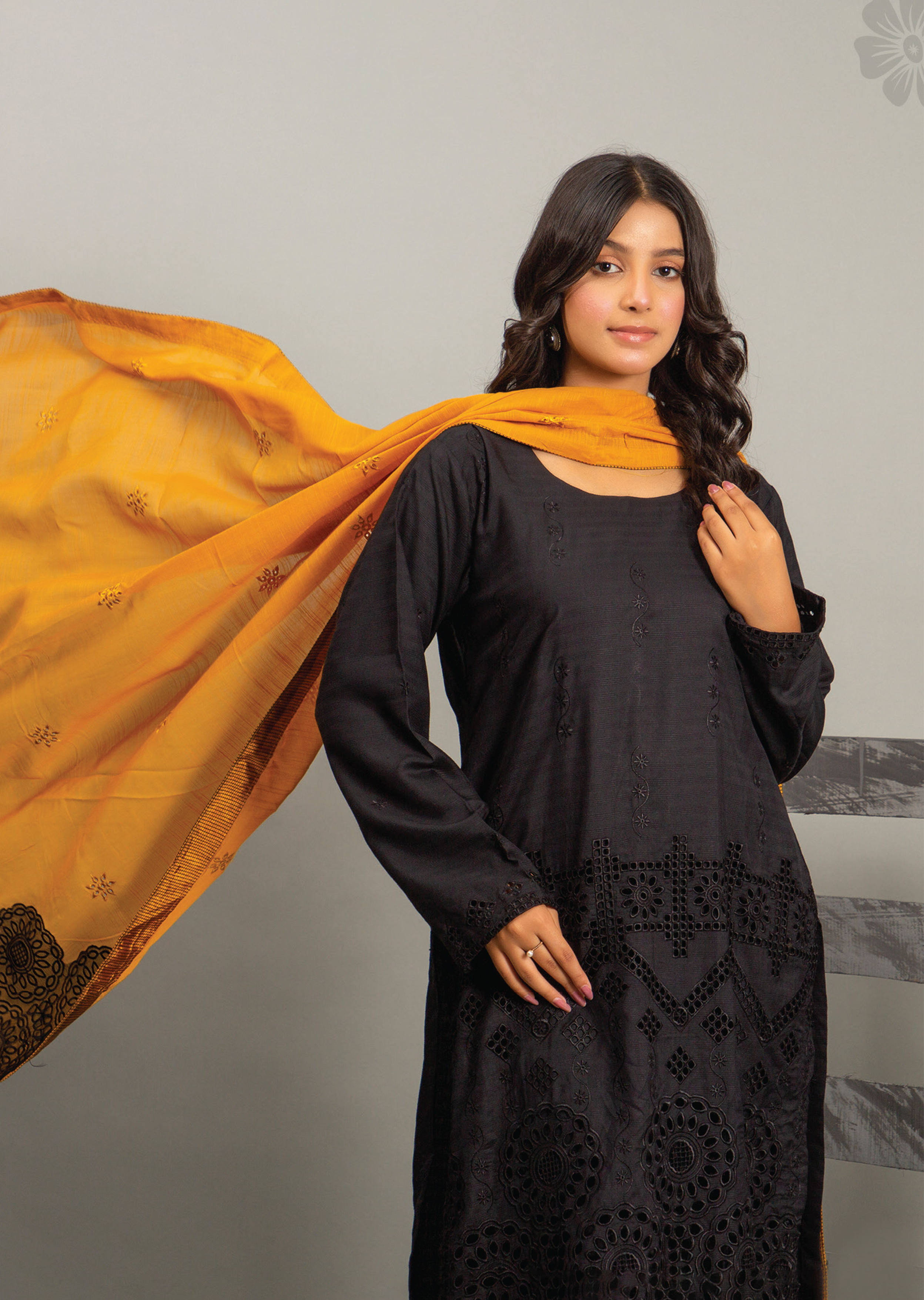 Embellish By Pashmina Embroidered Cotton Satin 3 Piece Unstitched Suit P24E D-03 Embellish By Pashmina Embroidered Cotton Satin 3 Piece Unstitched Suit P24E D-03