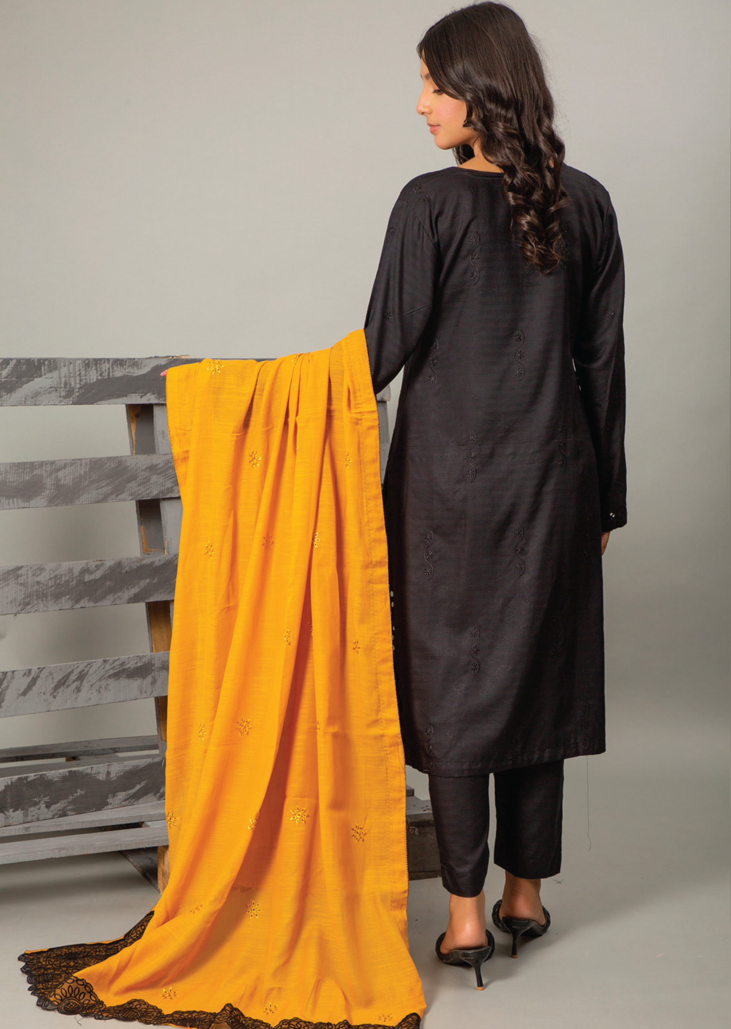 Embellish By Pashmina Embroidered Cotton Satin 3 Piece Unstitched Suit P24E D-03 Embellish By Pashmina Embroidered Cotton Satin 3 Piece Unstitched Suit P24E D-03