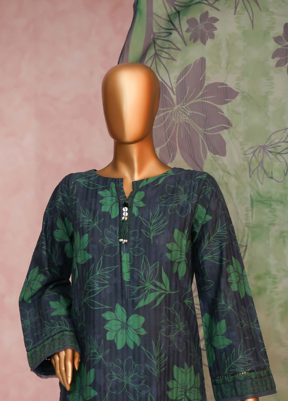 Enchant Linnokara Prints By HZ Textile Printed Lawn 3 Piece Stitched Suit HZ25ELP PLK-549 NIGHT? MYHT Enchant Linnokara Prints By HZ Textile Printed Lawn 3 Piece Stitched Suit HZ25ELP PLK-549 NIGHT? MYHT