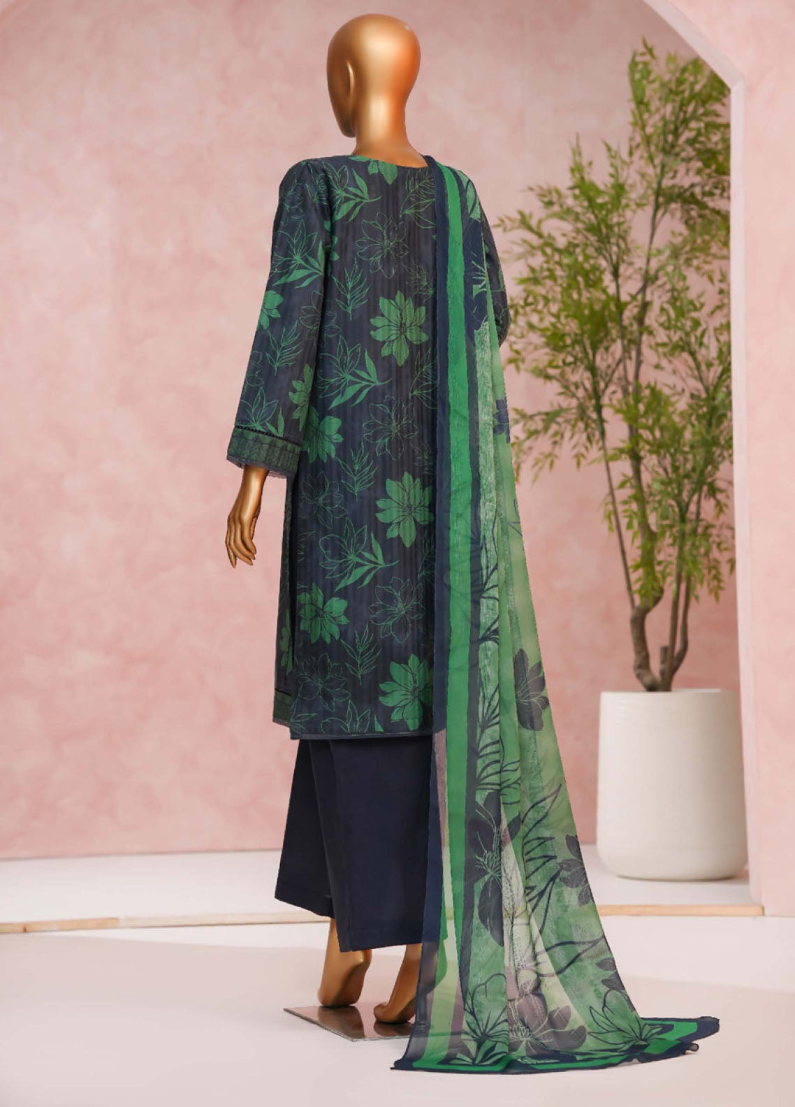 Enchant Linnokara Prints By HZ Textile Printed Lawn 3 Piece Stitched Suit HZ25ELP PLK-549 NIGHT? MYHT Enchant Linnokara Prints By HZ Textile Printed Lawn 3 Piece Stitched Suit HZ25ELP PLK-549 NIGHT? MYHT