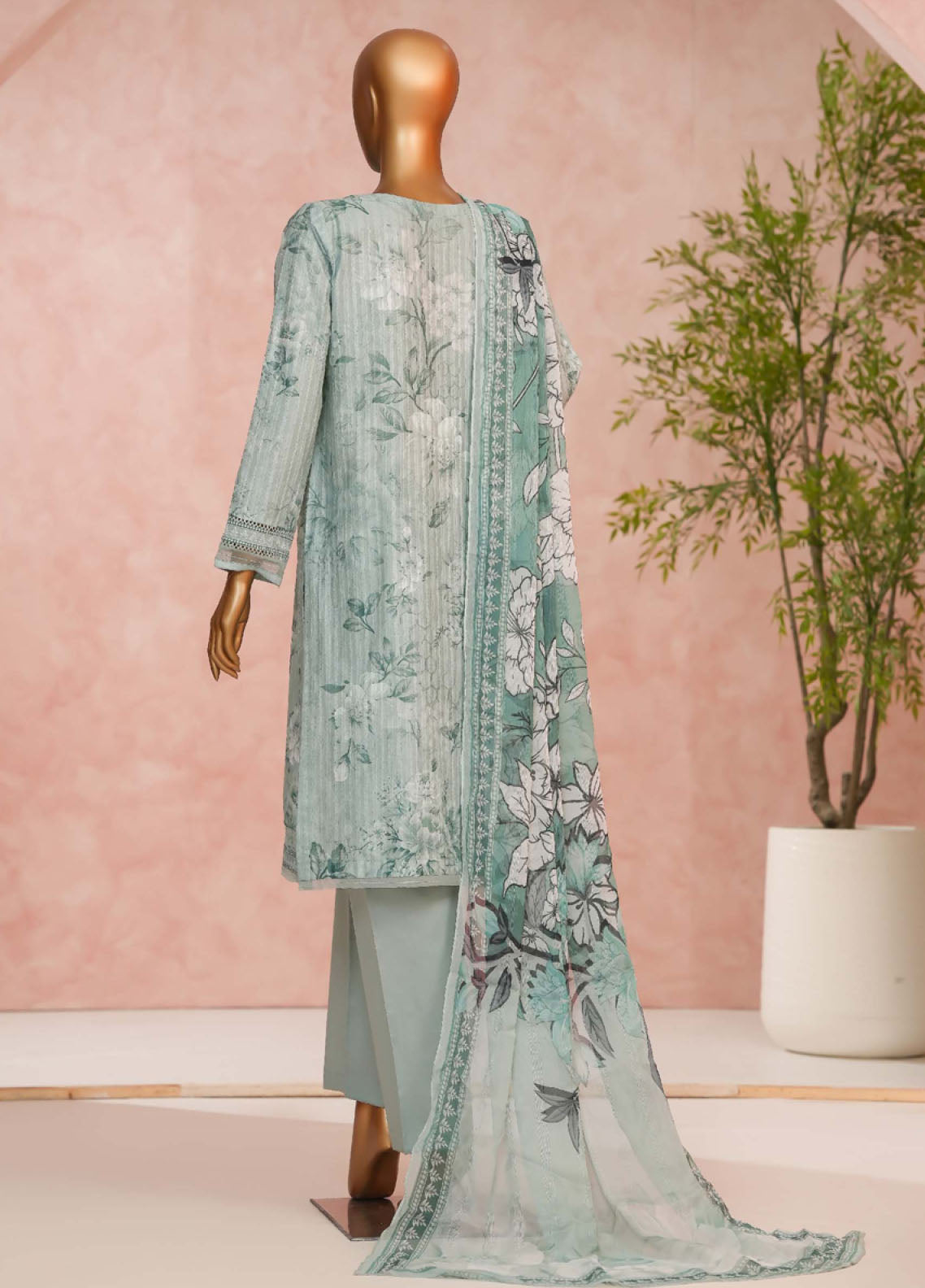 Enchant Linnokara Prints By HZ Textile Printed Lawn 3 Piece Stitched Suit HZ25ELP PLK-550 DAISY ICE Enchant Linnokara Prints By HZ Textile Printed Lawn 3 Piece Stitched Suit HZ25ELP PLK-550 DAISY ICE
