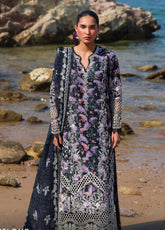 Endless By Afrozeh Embroidered Lawn 3 Piece Unstitched Suit AF25ES D-01 VELOUR