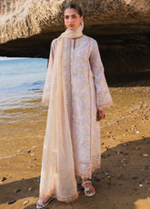 Endless By Afrozeh Embroidered Lawn 3 Piece Unstitched Suit AF25ES D-04 ZEPHYRIA