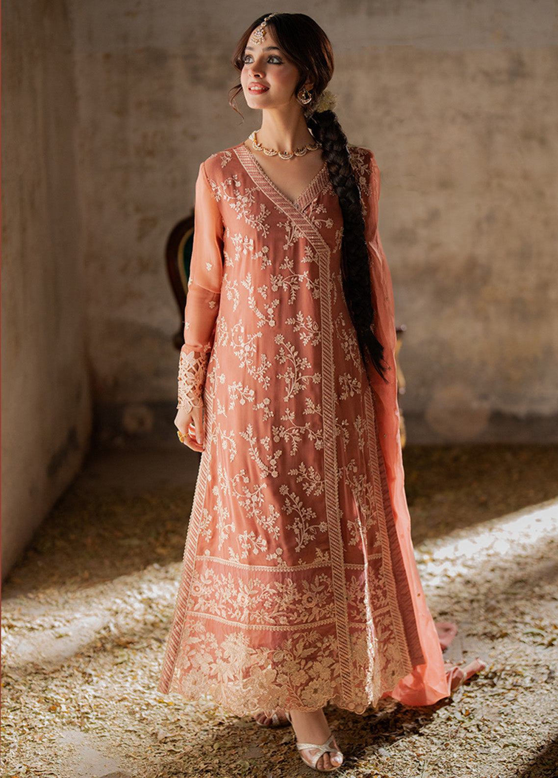 Ensembles By Azure Embroidered Chiffon 3 Piece Unstitched Suit AZU24F3P D-DUSKY BLOOM Ensembles By Azure Embroidered Chiffon 3 Piece Unstitched Suit AZU24F3P D-DUSKY BLOOM