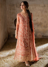 Ensembles By Azure Embroidered Chiffon 3 Piece Unstitched Suit AZU24F3P D-DUSKY BLOOM