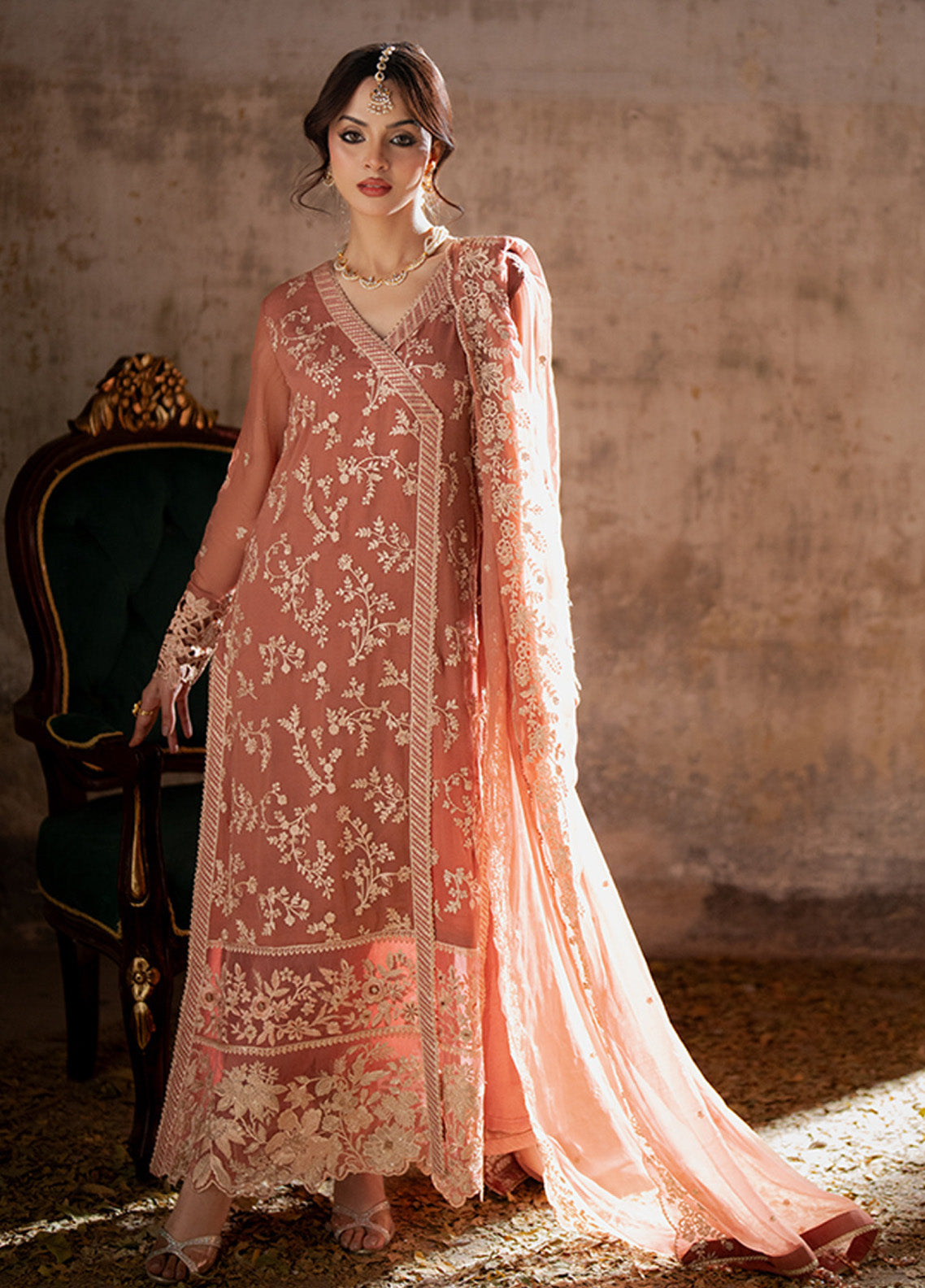 Ensembles By Azure Embroidered Chiffon 3 Piece Unstitched Suit AZU24F3P D-DUSKY BLOOM Ensembles By Azure Embroidered Chiffon 3 Piece Unstitched Suit AZU24F3P D-DUSKY BLOOM