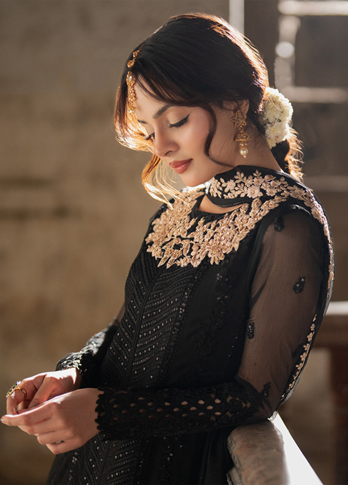 Ensembles By Azure Embroidered Chiffon 3 Piece Unstitched Suit AZU24F3P D-MIDNIGHT VEIL Ensembles By Azure Embroidered Chiffon 3 Piece Unstitched Suit AZU24F3P D-MIDNIGHT VEIL