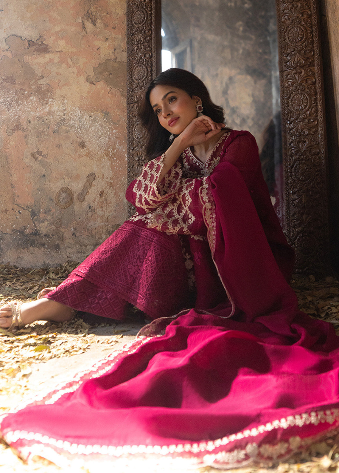 Ensembles By Azure Embroidered Khaddi Net 3 Piece Unstitched Suit AZU24F3P D-VIBRANT BLAZE Ensembles By Azure Embroidered Khaddi Net 3 Piece Unstitched Suit AZU24F3P D-VIBRANT BLAZE