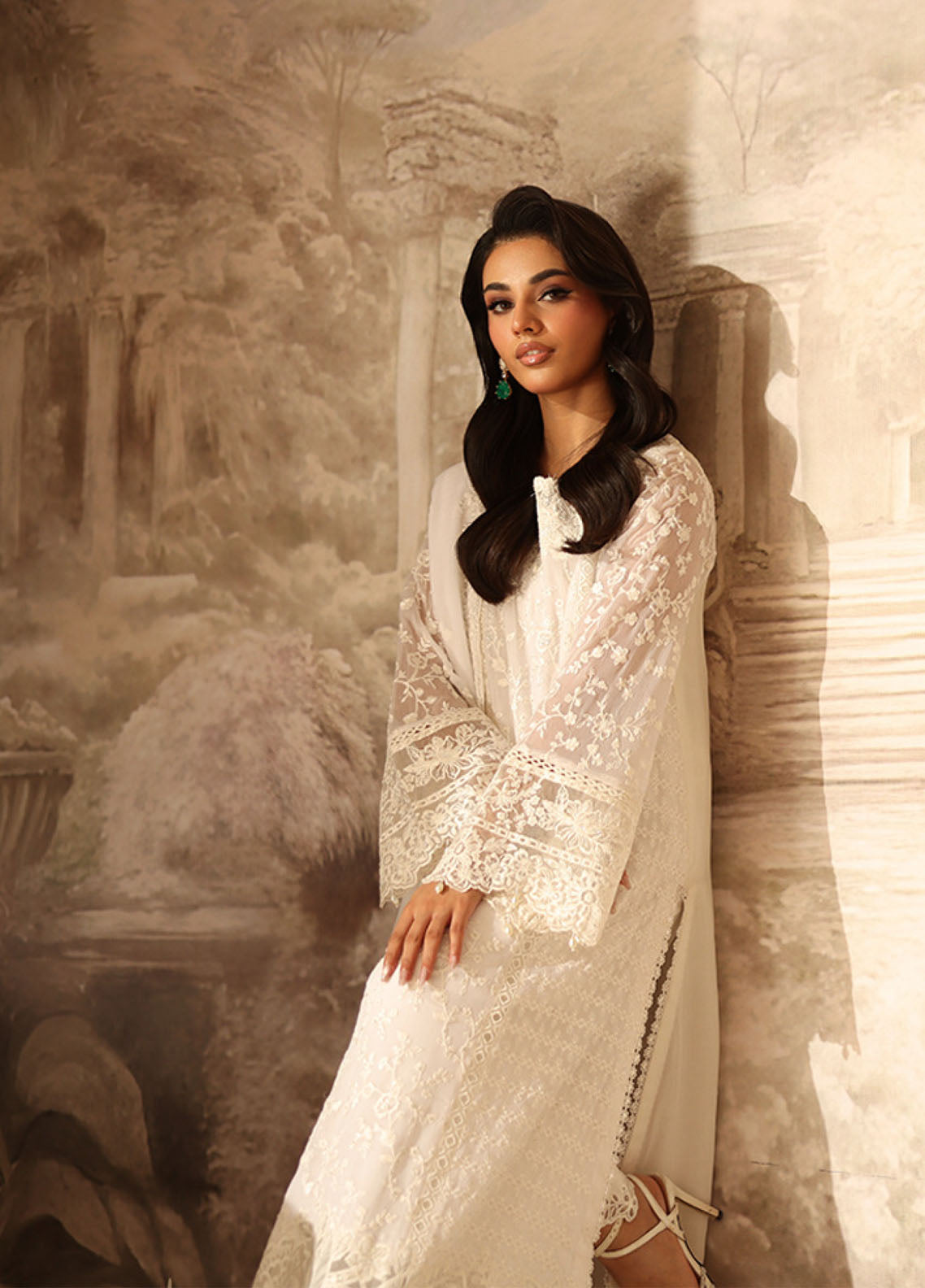Ensembles By Azure Festive Embroidered Chiffon 3 Piece Unstitched Suit AZU25EFE D-PEARL WHISPER Ensembles By Azure Festive Embroidered Chiffon 3 Piece Unstitched Suit AZU25EFE D-PEARL WHISPER