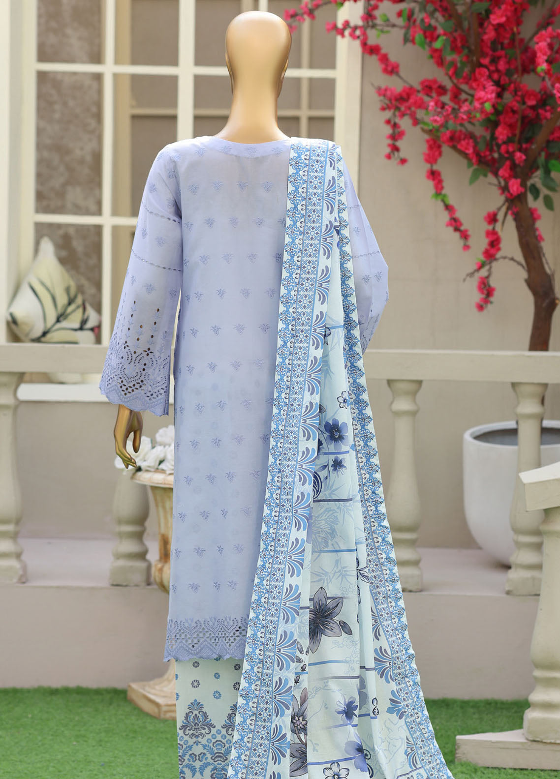 Esra By Schick Chikankari Lawn 3 Piece Unstitched Suit SDH26ECSE D-04 Esra By Schick Chikankari Lawn 3 Piece Unstitched Suit SDH26ECSE D-04