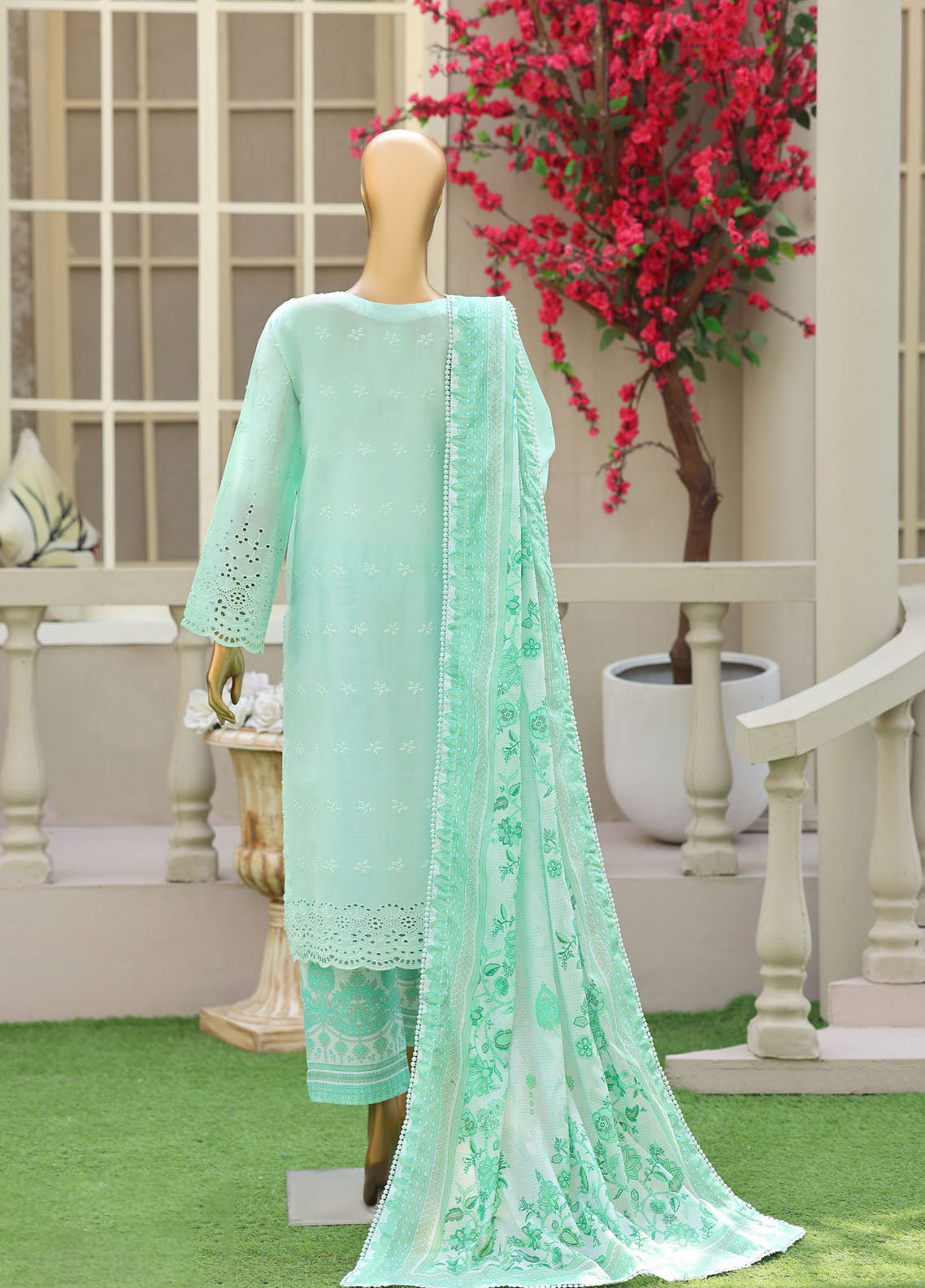 Esra By Schick Chikankari Lawn 3 Piece Unstitched Suit SDH26ECSE D-08 Esra By Schick Chikankari Lawn 3 Piece Unstitched Suit SDH26ECSE D-08