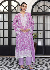 Essentials By LSM Lakhany Embroidered Lawn 3 Piece Unstitched Suit LSM25EEL LG-RK-0023