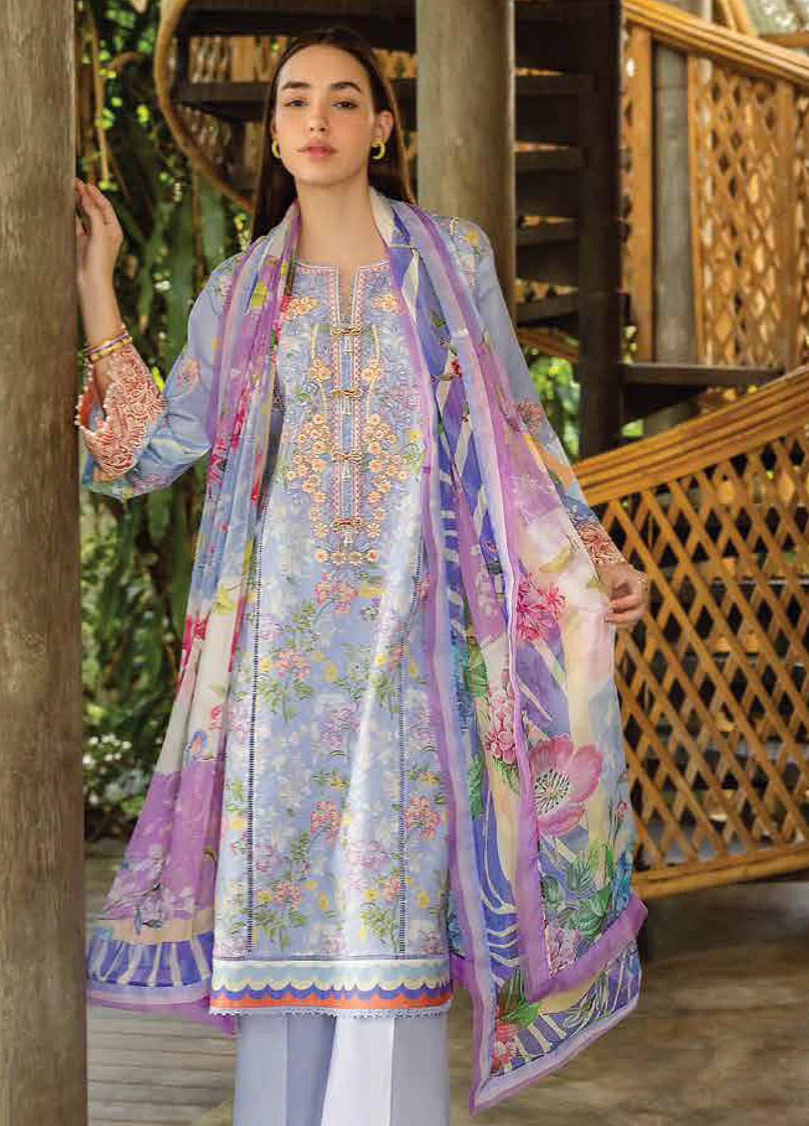 Ethereal Bloom By Roheenaz Embroidered Lawn 3 Piece Unstitched Suit RNZ25EB D-RNZ-02B FLORIEN Ethereal Bloom By Roheenaz Embroidered Lawn 3 Piece Unstitched Suit RNZ25EB D-RNZ-02B FLORIEN
