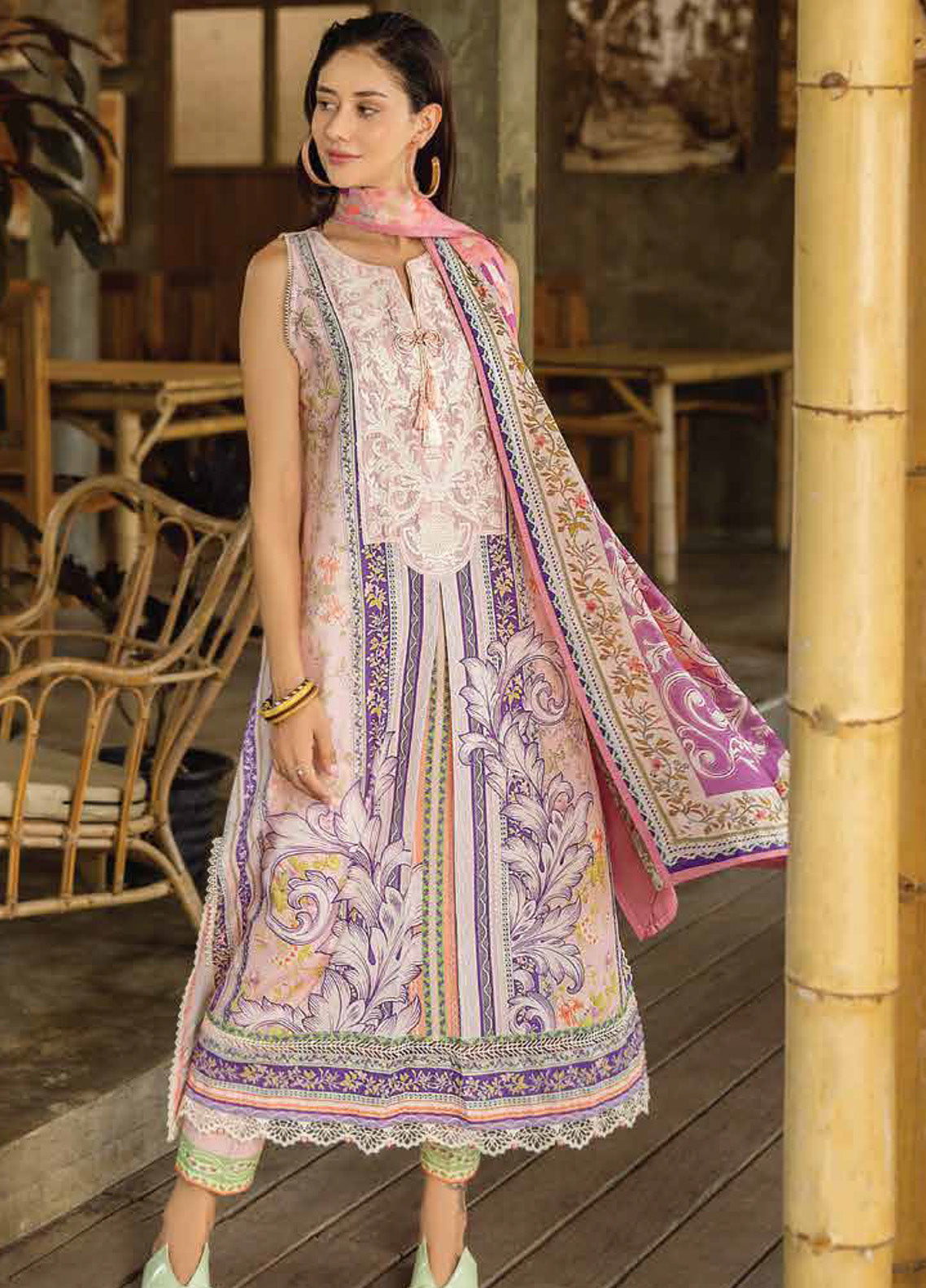 Ethereal Bloom By Roheenaz Embroidered Lawn 3 Piece Unstitched Suit RNZ25EB D-RNZ-03B ELORIA Ethereal Bloom By Roheenaz Embroidered Lawn 3 Piece Unstitched Suit RNZ25EB D-RNZ-03B ELORIA