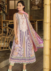 Ethereal Bloom By Roheenaz Embroidered Lawn 3 Piece Unstitched Suit RNZ25EB D-RNZ-03B ELORIA