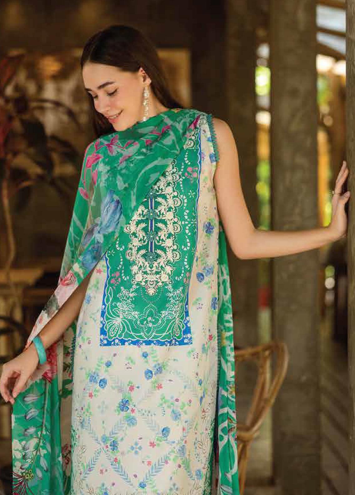 Ethereal Bloom By Roheenaz Embroidered Lawn 3 Piece Unstitched Suit RNZ25EB D-RNZ-04B ZAFIRA Ethereal Bloom By Roheenaz Embroidered Lawn 3 Piece Unstitched Suit RNZ25EB D-RNZ-04B ZAFIRA