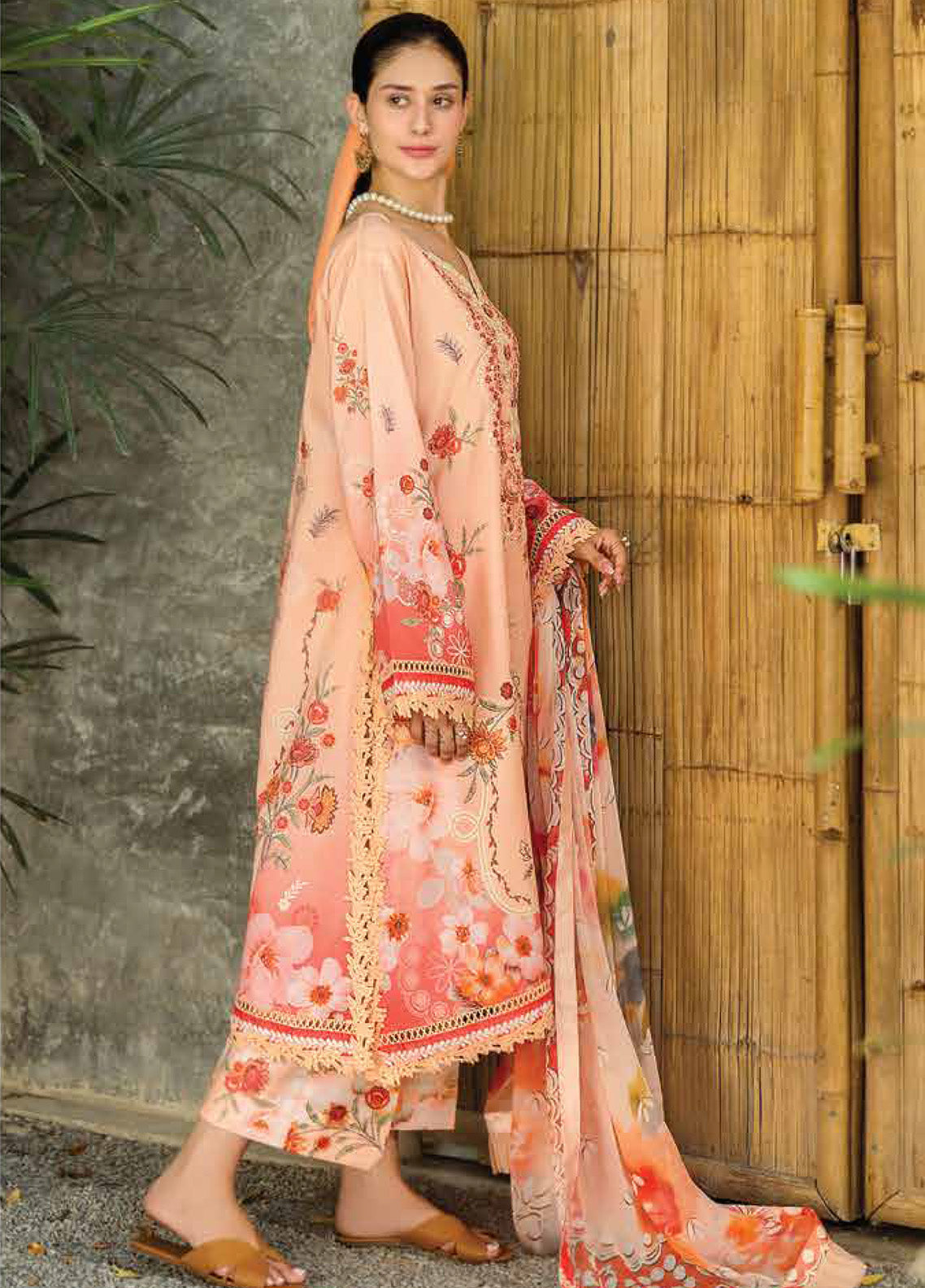 Ethereal Bloom By Roheenaz Embroidered Lawn 3 Piece Unstitched Suit RNZ25EB D-RNZ-05A ZARIA Ethereal Bloom By Roheenaz Embroidered Lawn 3 Piece Unstitched Suit RNZ25EB D-RNZ-05A ZARIA