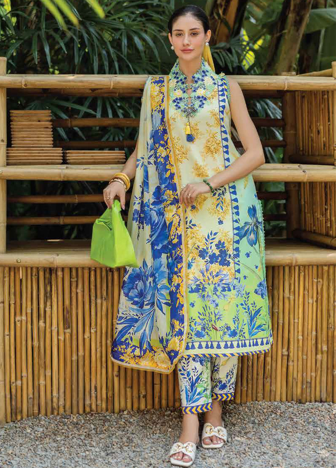 Ethereal Bloom By Roheenaz Embroidered Lawn 3 Piece Unstitched Suit RNZ25EB D-RNZ-06A CELORA Ethereal Bloom By Roheenaz Embroidered Lawn 3 Piece Unstitched Suit RNZ25EB D-RNZ-06A CELORA