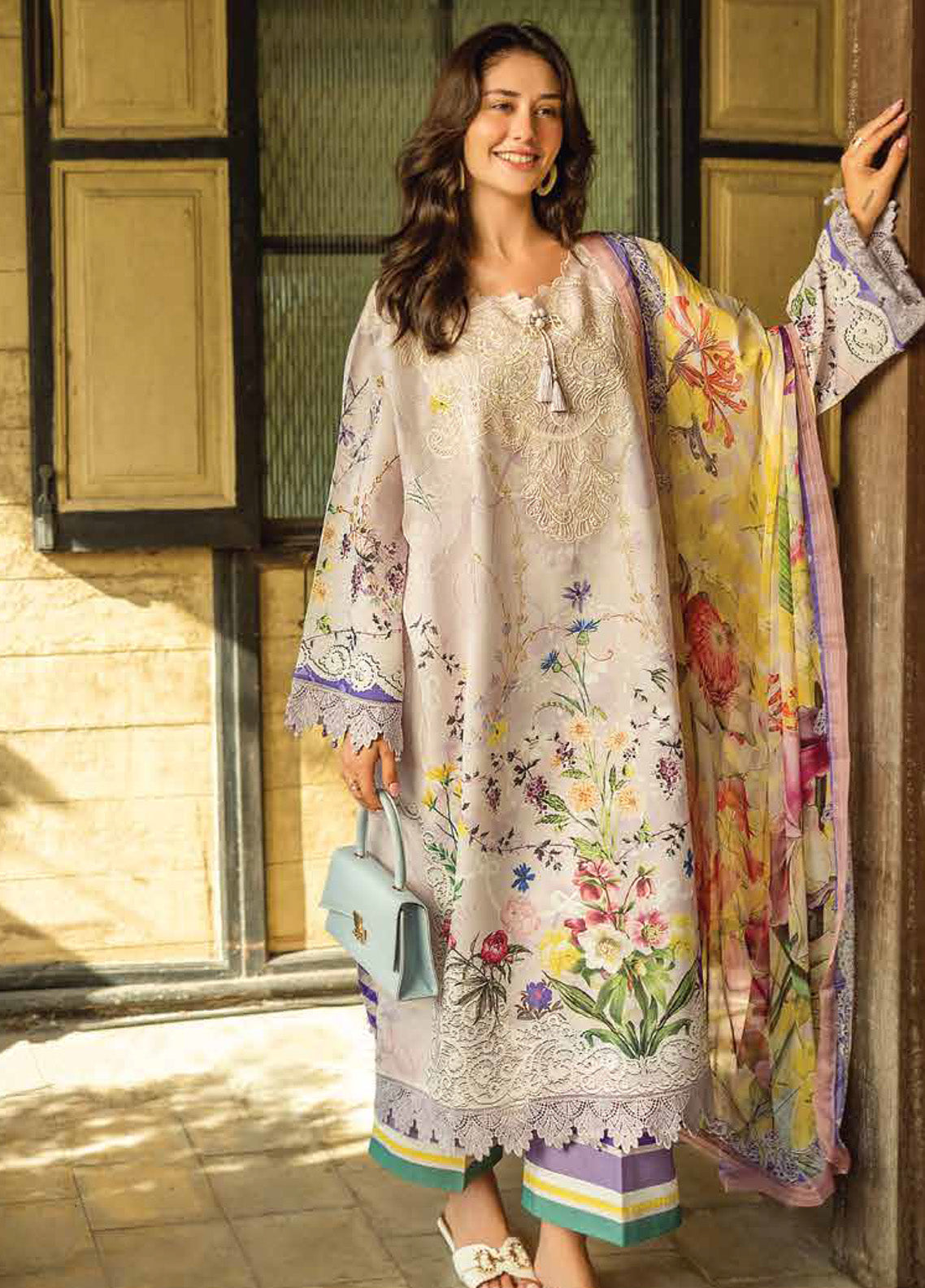 Ethereal Bloom By Roheenaz Embroidered Lawn 3 Piece Unstitched Suit RNZ25EB D-RNZ-07A LIORA Ethereal Bloom By Roheenaz Embroidered Lawn 3 Piece Unstitched Suit RNZ25EB D-RNZ-07A LIORA