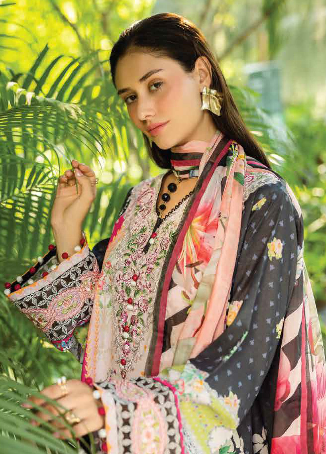 Ethereal Bloom By Roheenaz Embroidered Lawn 3 Piece Unstitched Suit RNZ25EB D-RNZ-08B NYMERIA Ethereal Bloom By Roheenaz Embroidered Lawn 3 Piece Unstitched Suit RNZ25EB D-RNZ-08B NYMERIA