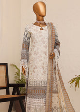 Ever Green By Schick Digital Embroidered Lawn 3 Piece Unstitched Suit SDH25EG DD-02