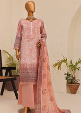 Ever Green By Schick Digital Embroidered Lawn 3 Piece Unstitched Suit SDH25EG DD-03