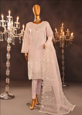 Falsafaa By HZ Textile Embroidered Organza 3 Piece Stitched Suit HZ25FV5 HZK-92 PTL