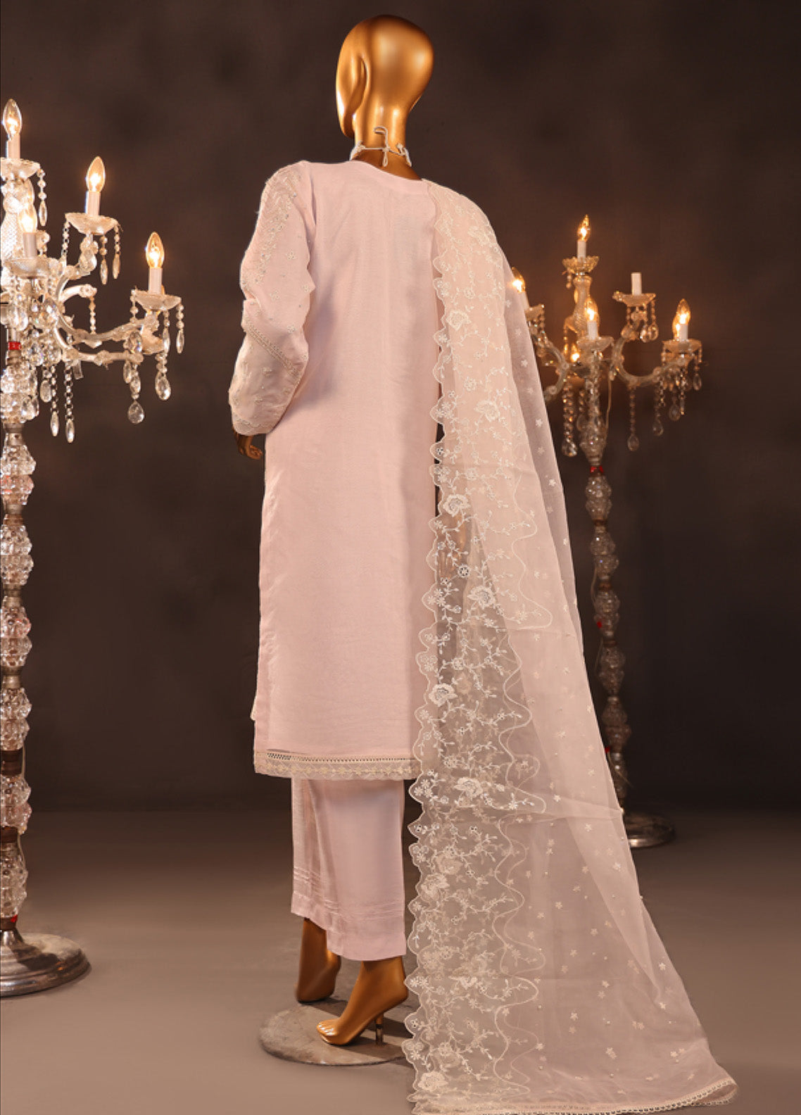 Falsafaa By HZ Textile Embroidered Organza 3 Piece Stitched Suit HZ25FV5 HZK-92 PTL Falsafaa By HZ Textile Embroidered Organza 3 Piece Stitched Suit HZ25FV5 HZK-92 PTL