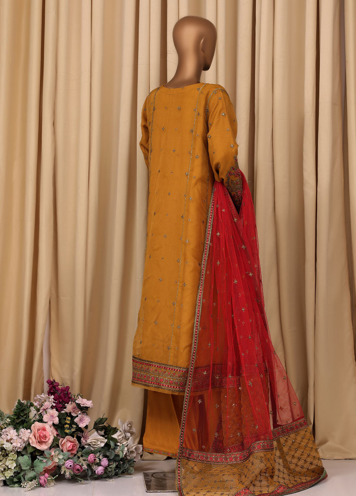 Falsafaa By HZ Textile Formal Embroidered Organza 3 Piece Stitched Suit HZ25FFMOV7 HZK-216 Falsafaa By HZ Textile Formal Embroidered Organza 3 Piece Stitched Suit HZ25FFMOV7 HZK-216