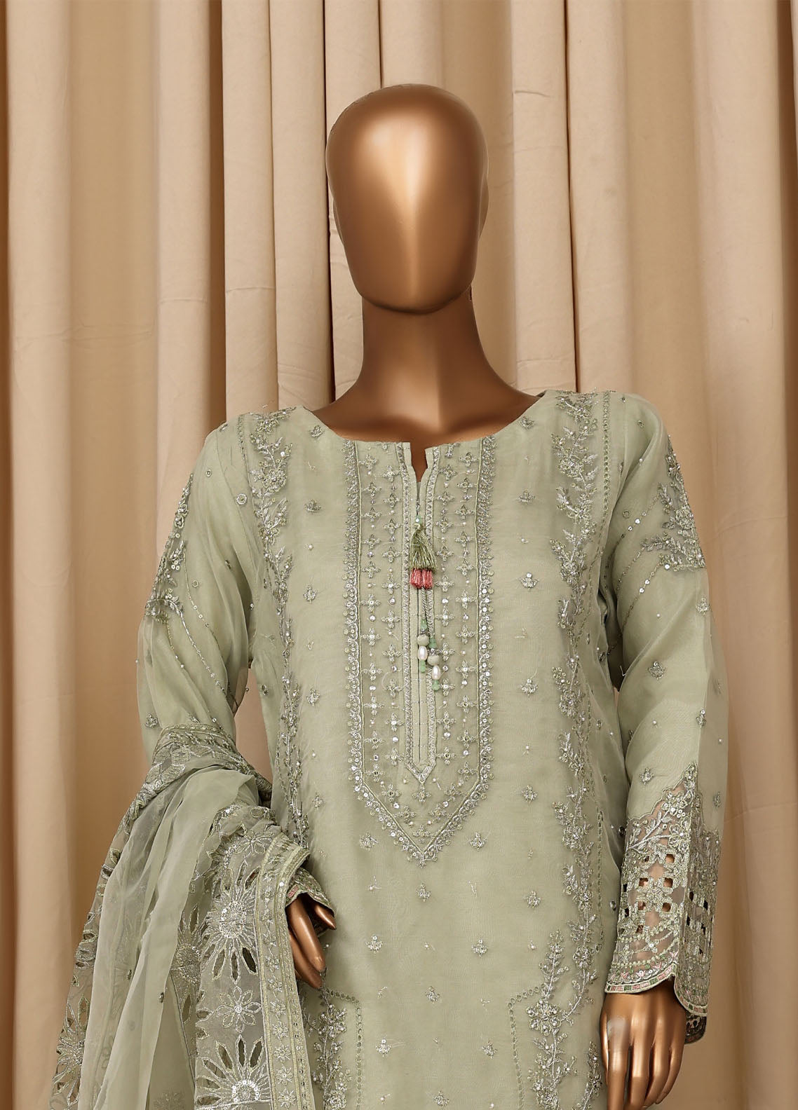Falsafaa By HZ Textile Formal Embroidered Organza 3 Piece Stitched Suit HZ25FFMOV7 HZK-218-A Falsafaa By HZ Textile Formal Embroidered Organza 3 Piece Stitched Suit HZ25FFMOV7 HZK-218-A