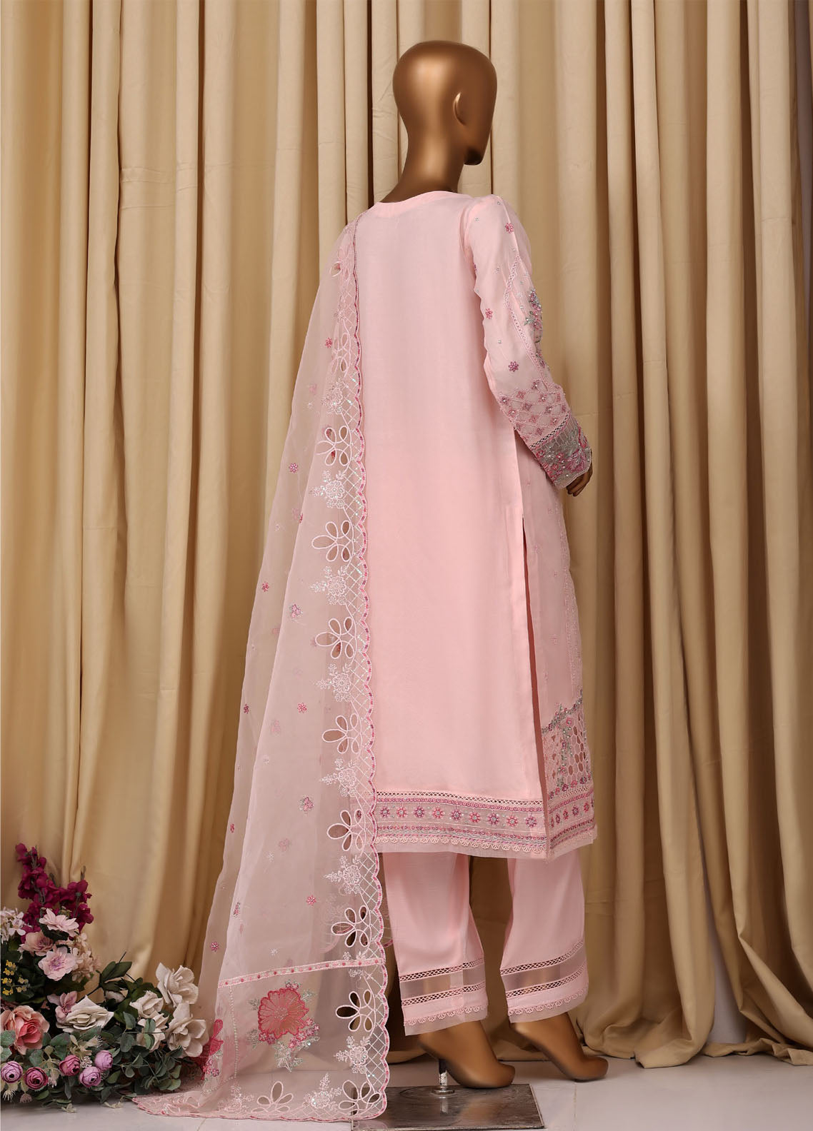 Falsafaa By HZ Textile Formal Embroidered Organza 3 Piece Stitched Suit HZ25FFMOV7 HZK-219-B Falsafaa By HZ Textile Formal Embroidered Organza 3 Piece Stitched Suit HZ25FFMOV7 HZK-219-B