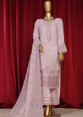 Fasaane By HZ Textile Embroidered Chiffon 3 Piece Stitched Suit HZ24F HZK-194-LC