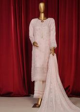 Fasaane By HZ Textile Embroidered Chiffon 3 Piece Stitched Suit HZ24F HZK-196-PWPK