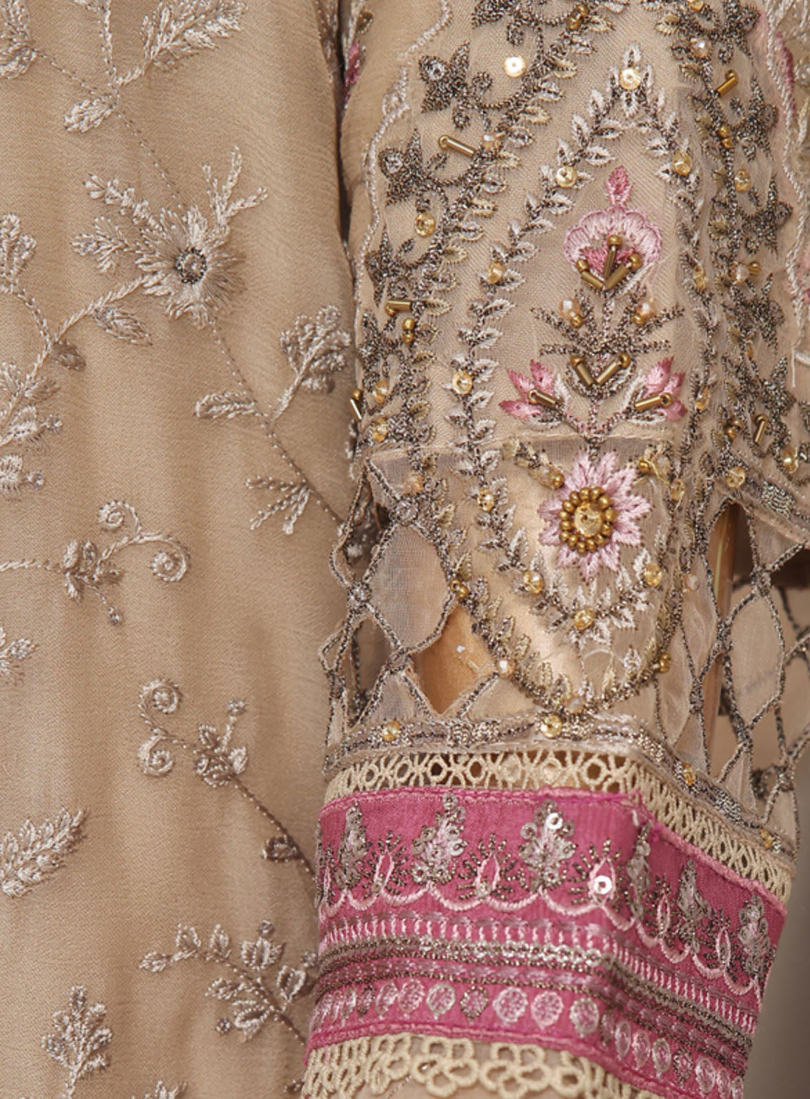 Fasaane By HZ Textile Embroidered Chiffon 3 Piece Stitched Suit HZ24FV5 HZK-171 DB Fasaane By HZ Textile Embroidered Chiffon 3 Piece Stitched Suit HZ24FV5 HZK-171 DB