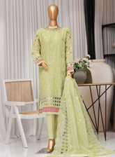 Fasaane By HZ Textile Embroidered Chiffon 3 Piece Stitched Suit HZ24FV5 HZK-171 LG