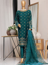 Fasaane By HZ Textile Embroidered Chiffon 3 Piece Stitched Suit HZ24FV5 HZK-173 ZC
