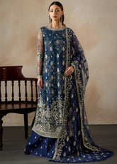 Fasana By Zarif Embroidered Net 3 Piece Unstitched Suit ZF26FP&E D-ZRF-PE-04 VIRSA