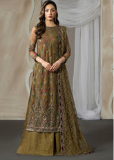 Fasana By Zarif Embroidered Net 3 Piece Unstitched Suit ZF26FP&E D-ZRF-PE-05 ZAYRAH