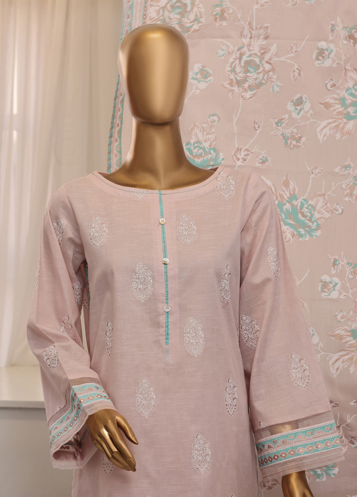 Festive Hues By HZ Textile Printed Lawn 3 Piece Stitched Suit HZ25FH SSP-018 Festive Hues By HZ Textile Printed Lawn 3 Piece Stitched Suit HZ25FH SSP-018