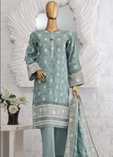 Festive Hues By HZ Textile Printed Lawn 3 Piece Stitched Suit HZ25FH SSP-019