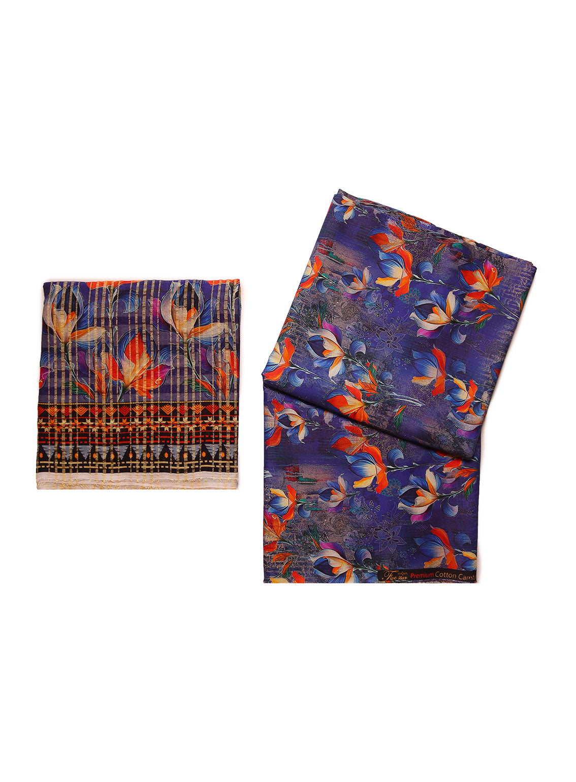 Five Star Printed Cambric 3 Piece Unstitched Suit FS24PC D-22082 Five Star Printed Cambric 3 Piece Unstitched Suit FS24PC D-22082