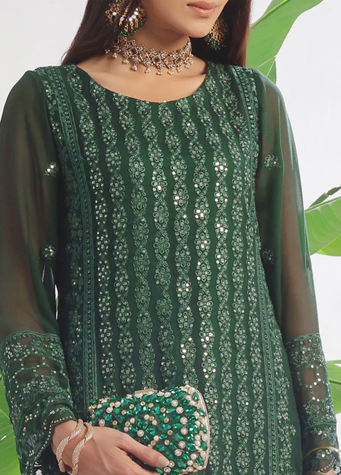 Fleur By Soghat Creation Embroidered Chiffon 3 Piece Unstitched Suit SC25FV2 D-05 Fleur By Soghat Creation Embroidered Chiffon 3 Piece Unstitched Suit SC25FV2 D-05